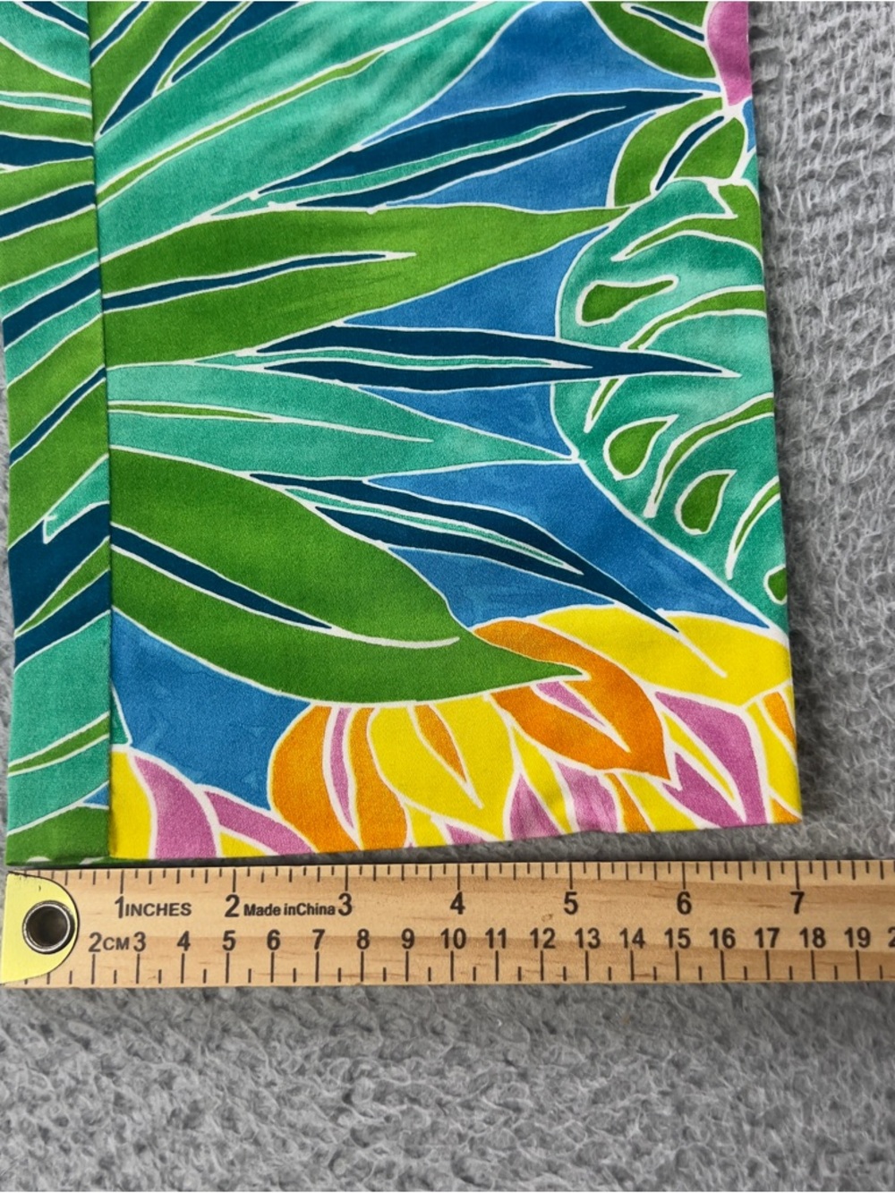 Lauren Ralph Lauren Pants Womens 6 Multicolor Cropped Floral Tropical Preppy - Picture 6 of 8